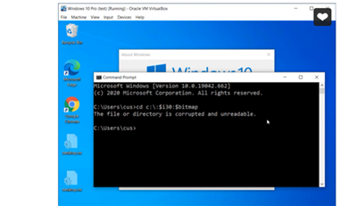Windows 10 出现一个短字串 Bug，执行之后就会造成你的硬碟损坏(1)