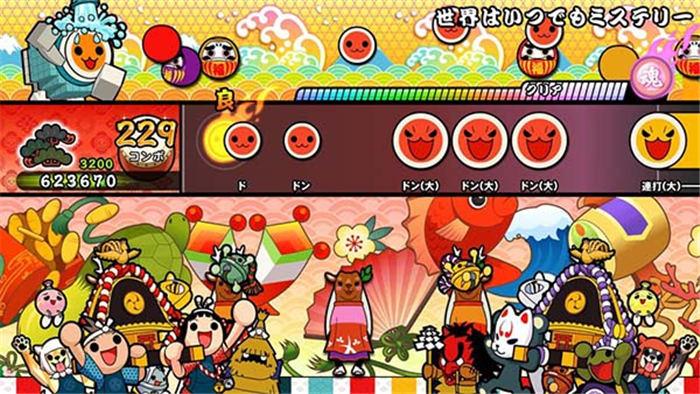 Switch 《太鼓之达人 咚咔!二合一大冒险》全新追加「红莲华」等 6 首乐曲(1)