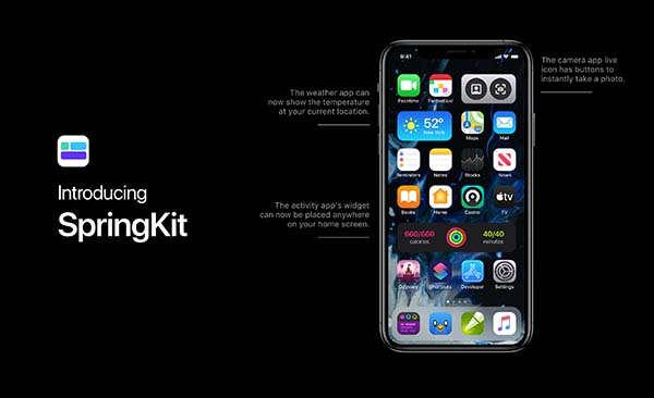 iOS 14 最新概念设计显示小工具如何混进主介面(1)