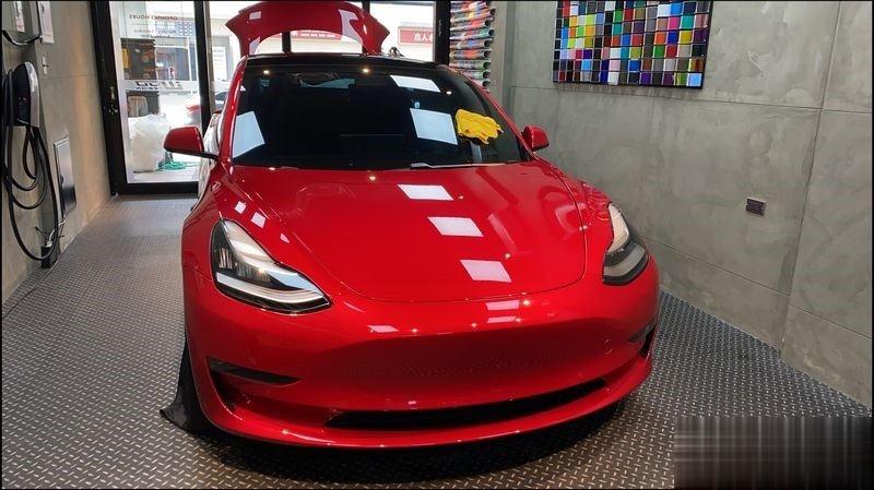 包膜好还是镀膜好？优缺点分析与 TESLA Model 3 全车包膜体验(3)