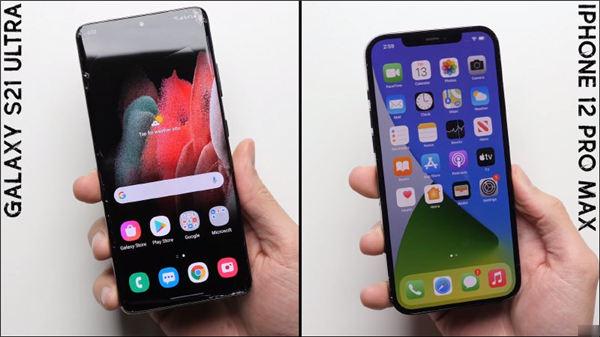 iPhone 12 Pro Max 对决三星 Galaxy S21 Ultra 跌落测试，究竟谁更耐摔？(10)