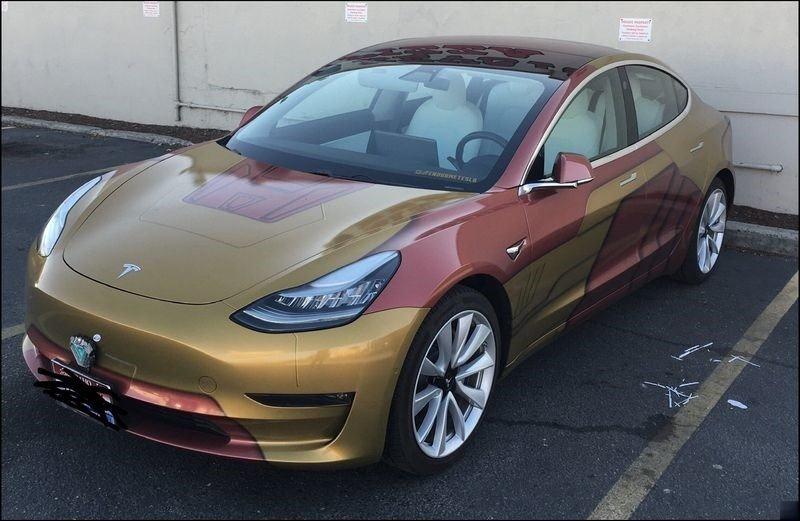 包膜好还是镀膜好？优缺点分析与 TESLA Model 3 全车包膜体验(2)