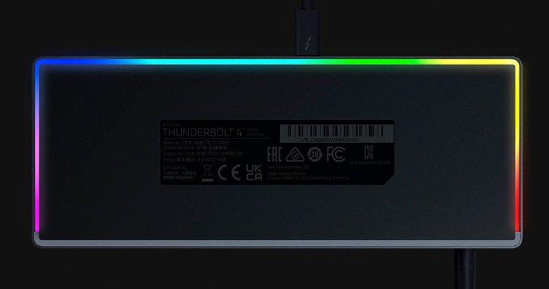 Razer 连 Thunderbolt 4 集线器也能走「电竞风」(2)