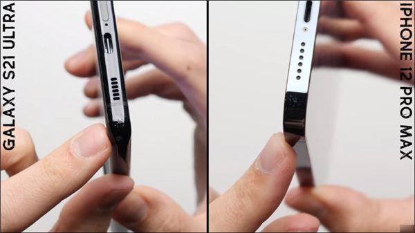 iPhone 12 Pro Max 对决三星 Galaxy S21 Ultra 跌落测试，究竟谁更耐摔？(6)