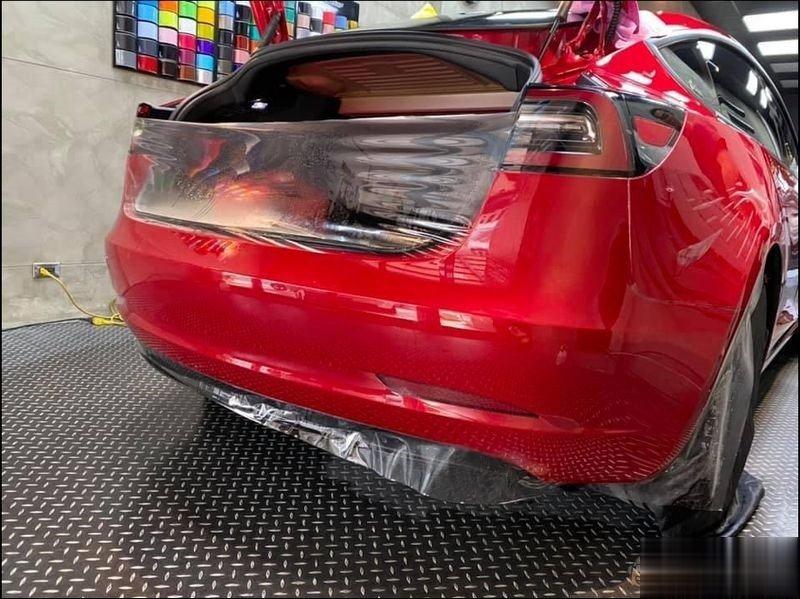 包膜好还是镀膜好？优缺点分析与 TESLA Model 3 全车包膜体验(9)