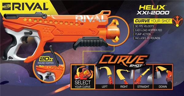 子弹真的能转弯！Nerf 新玩具枪能射出《刺客联盟》超炫枪法(1)