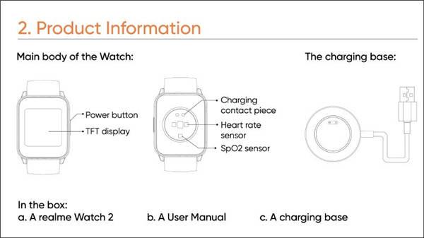 realme Watch 2 智慧手錶通过 FCC 认证，外观、规格提前曝光！电池容量增加、续航翻倍(1)
