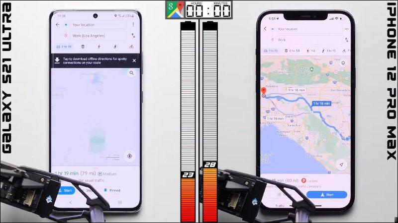 iPhone 12 Pro Max 对决三星 Galaxy S21 Ultra 电池续航力实测，究竟谁输谁赢？(12)
