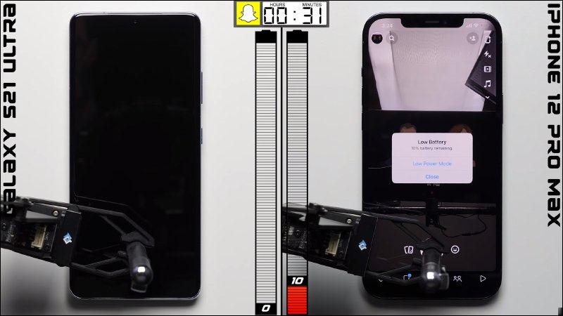 iPhone 12 Pro Max 对决三星 Galaxy S21 Ultra 电池续航力实测，究竟谁输谁赢？(14)