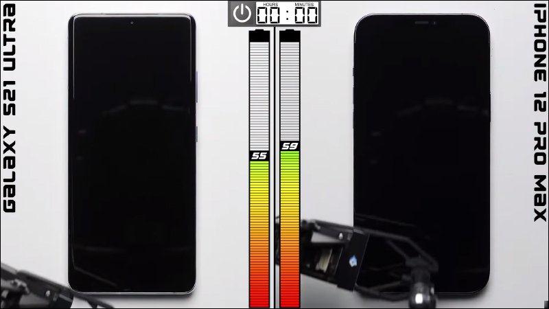 iPhone 12 Pro Max 对决三星 Galaxy S21 Ultra 电池续航力实测，究竟谁输谁赢？(9)