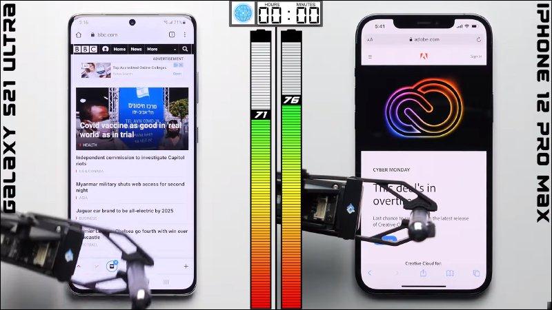 iPhone 12 Pro Max 对决三星 Galaxy S21 Ultra 电池续航力实测，究竟谁输谁赢？(6)