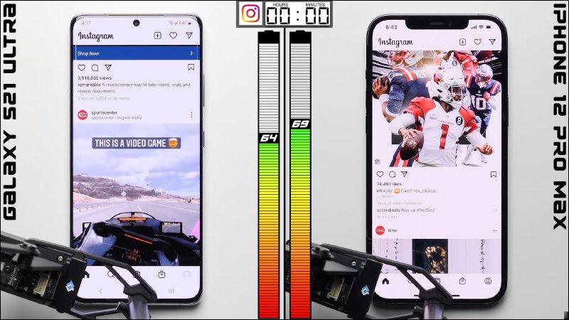 iPhone 12 Pro Max 对决三星 Galaxy S21 Ultra 电池续航力实测，究竟谁输谁赢？(7)