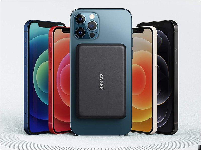 Anker 率先为 iPhone 12 系列推出「磁吸无线充电行动电源」，外出充电更方便