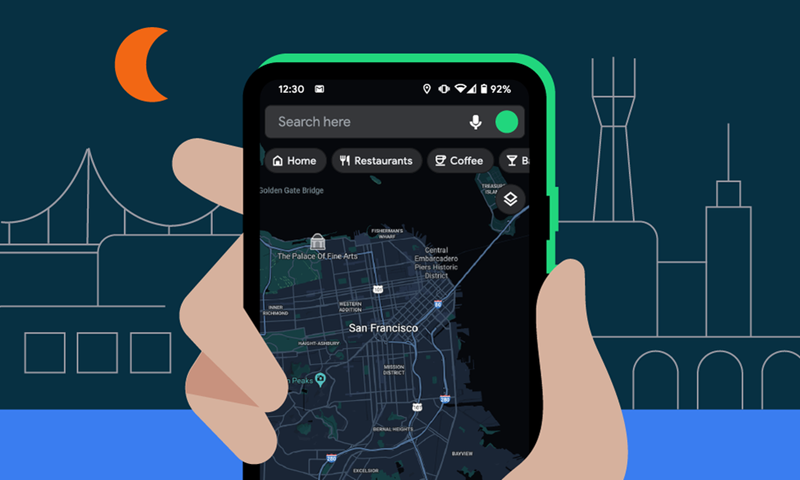 Google 公布 6 个 Android 全新实用功能，密码检查、Google Maps 深色主题等
