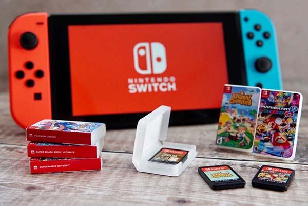 盒仔至的骰！ 超迷你 Switch 游戏卡收纳盒锁匙扣(1)