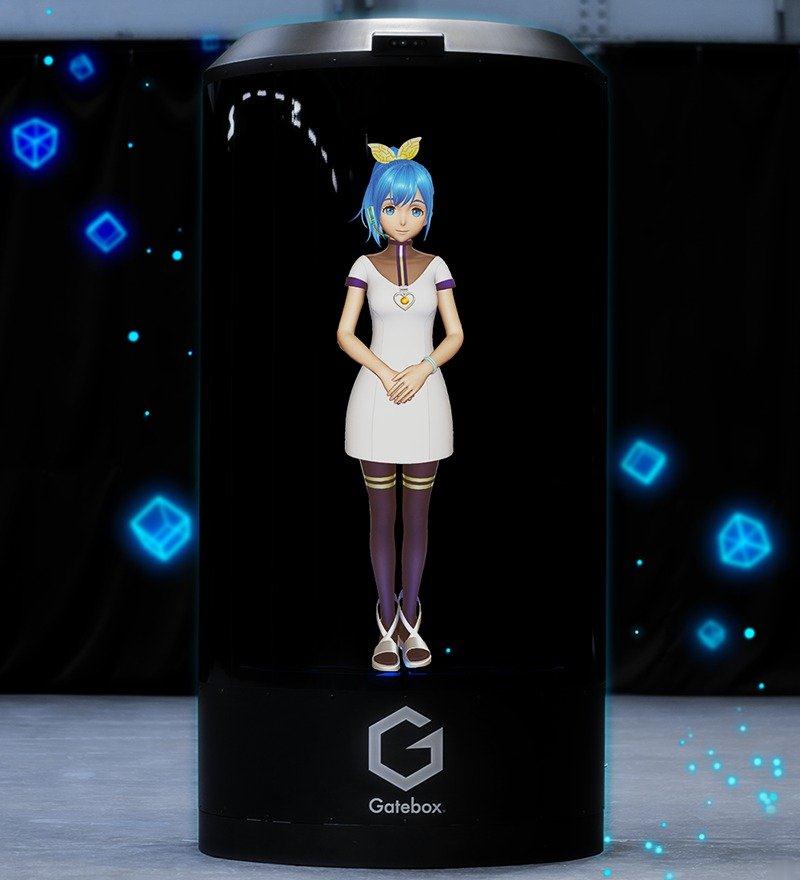 Gatebox将推出真人版尺寸「Gatebox Grande」 朝商用化前进(1)
