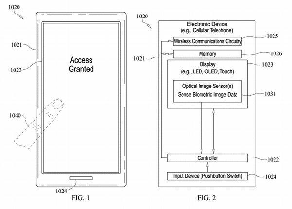 苹果新专利揭 iPhone 萤幕指纹正在开发中　Touch ID 回归有期？(2)