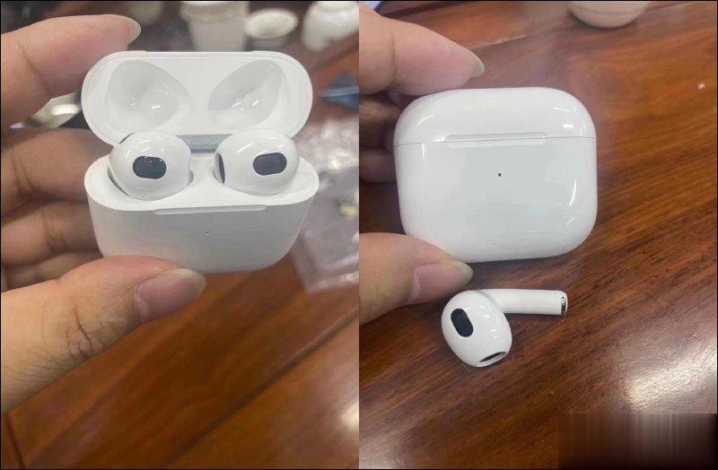 疑似 AirPods 3 真机曝光！外型相似 AirPods Pro 但採半入耳式设计，传闻最快于 3/23 发表(1)