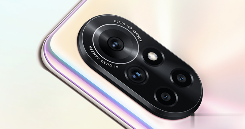 华为 P50 Pro 谍照曝光:蛋形相机模组有着一对「大眼睛」(1)