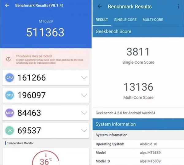 联发科「天矶 1000」晶片跑分曝光　跑分远超 Snapdragon 855+