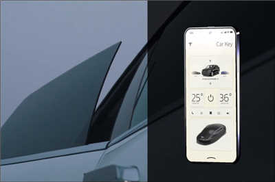 特斯拉也要出手机？来瞧瞧设计师想像的 Tesla Model Pi 概念手机(3)