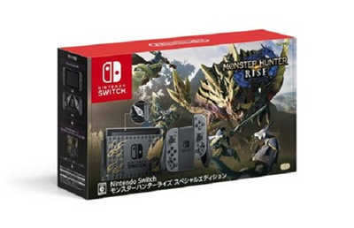 《魔物猎人 崛起》怨虎龙主题特别版SWITCH 花纹加工 霸气外漏