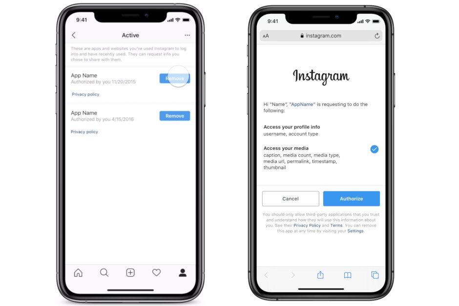 加强控制 iOS 版 IG 将可让用家决定第三方服务能否存取用家资料