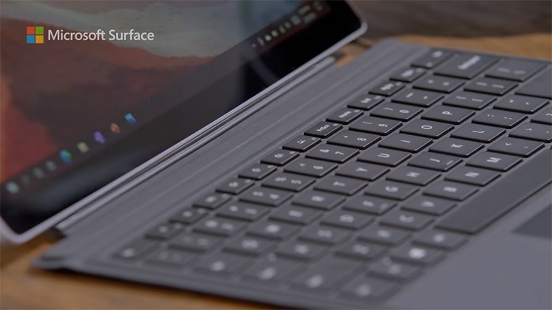 Surface Pro 7 新广告释出，这次枪口瞄準 iPad Pro 的键盘(1)