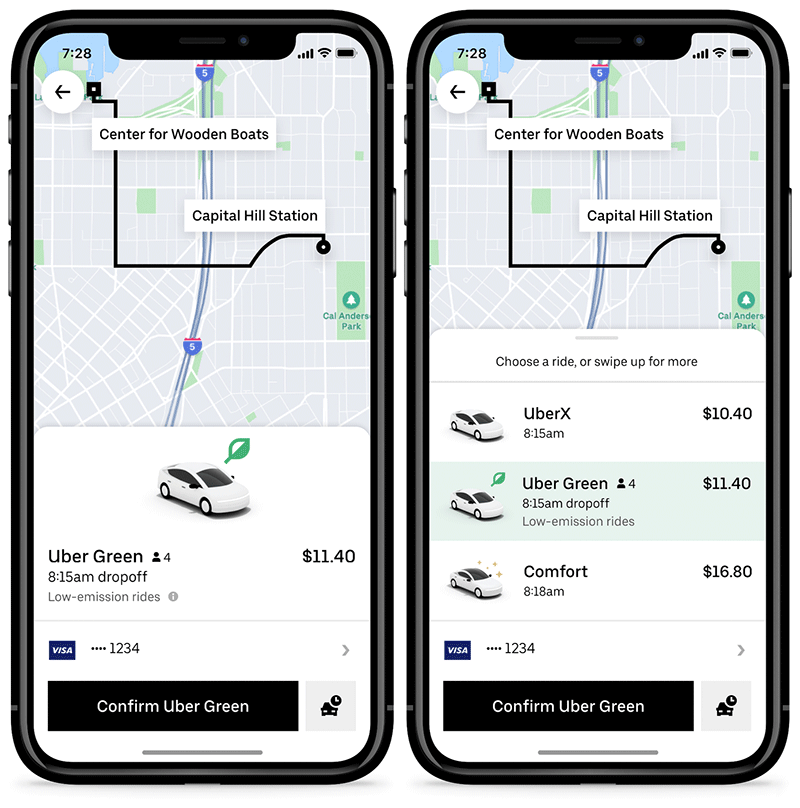 想坐电动车？Uber Green 绿能叫车服务登场