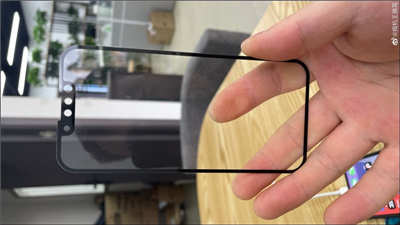 iPhone 13 萤幕保护贴曝光，对比 iPhone 12 确认浏海终于缩小了！