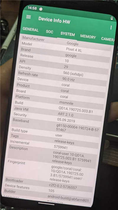Google Pixel 4 完整规格曝光：好感动终于突破 4GB RAM！(1)