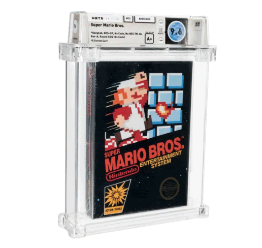 未开封版《超级马里奥兄弟》卡带以66万美元拍出 打破史上最贵游戏纪录