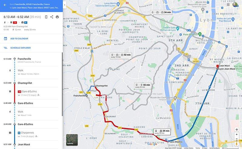 GoogleMaps将不再以最快路径为预设导航路线