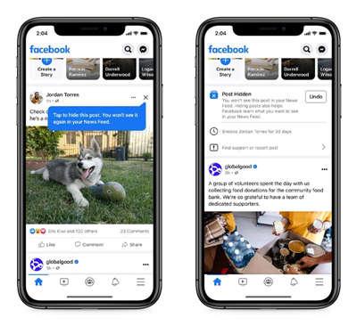 Facebook 把更多读者意见纳入动态排序，你不想看到的越看不到(2)