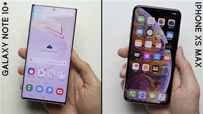 Galaxy Note 10+ 跌落测试！对比 iPhone XS 谁更耐用？(3)