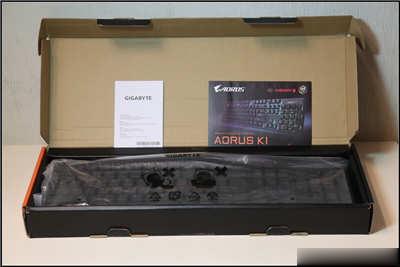 开箱点评 《技嘉 AORUS K1》 樱桃红轴游戏键盘(2)