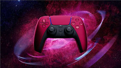 PS5 DualSense 无线控制器推出「午夜黑」和「星尘红」全新配色(1)