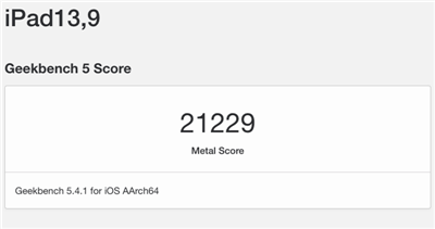 M1 版 iPad Pro 效能有多狂？初步跑分浮上水面！(2)