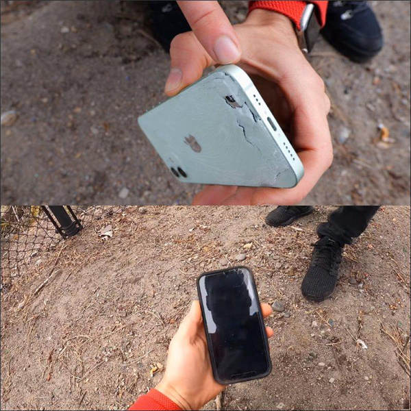 国外 YouTuber 多家 12 款知名 iPhone 12/12 Pro 保护壳的跌落测试，结果令人意外！(31)
