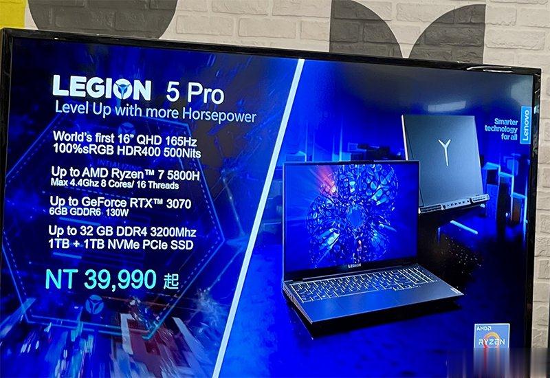 Lenovo Legion 系列电竞笔电在台推出，AMD 助拳满足玩家全方位需求(8)