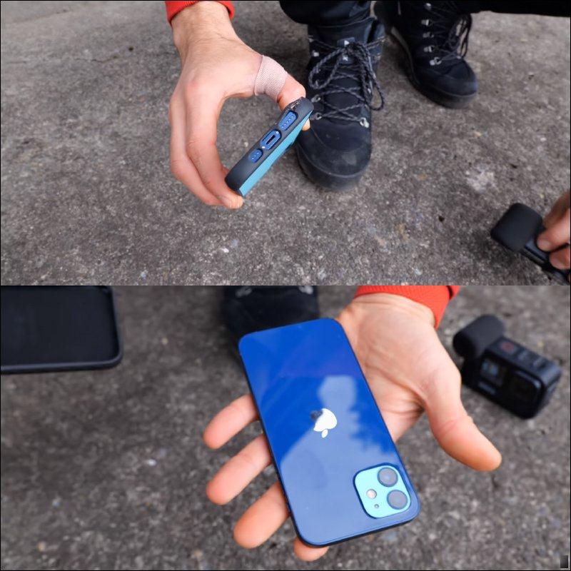 国外 YouTuber 多家 12 款知名 iPhone 12/12 Pro 保护壳的跌落测试，结果令人意外！(17)