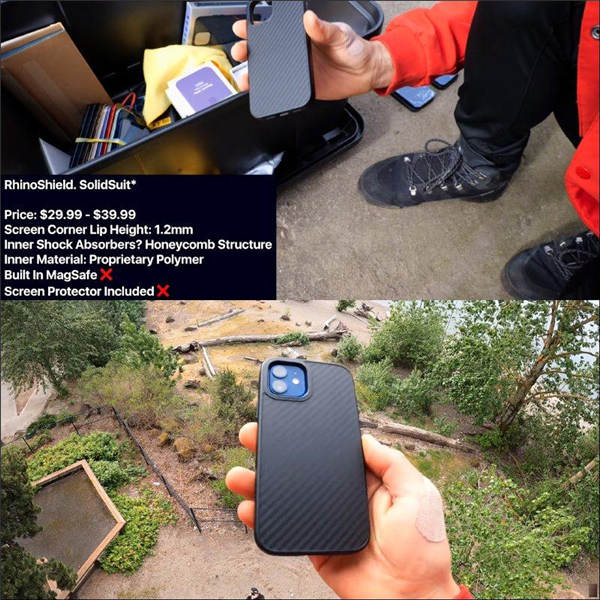 国外 YouTuber 多家 12 款知名 iPhone 12/12 Pro 保护壳的跌落测试，结果令人意外！(22)