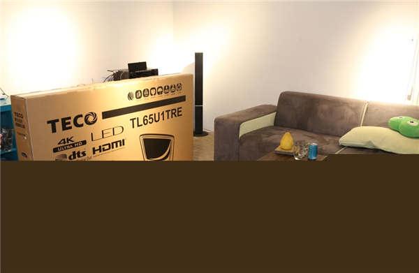 称霸客厅的平价奢华！TECO东元 65吋 真4K Smart 液晶显示器 TL65U1TRE(64)