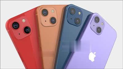 iPhone 13 最新渲染图曝光！浏海缩小、主相机镜头排列方式改变(9)
