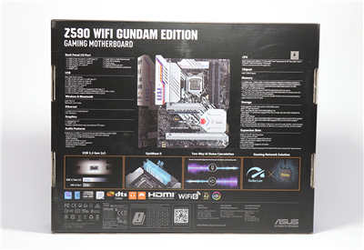 钢弹就是帅！华硕 Z590 WIFI GUNDAM 特别版主机板开箱分享(1)