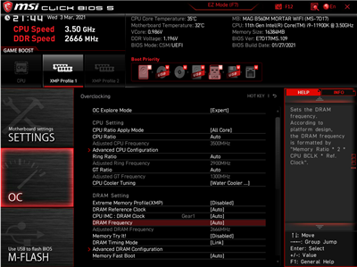 可玩记忆体超频！MSI MAG B560M MORTAR WIFI主机板+Intel i9-11900K与10900K(5)