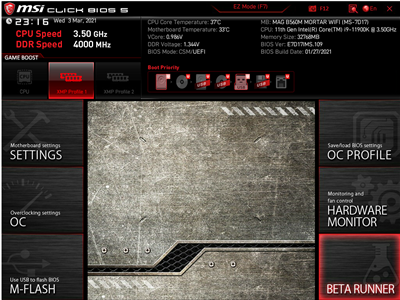 可玩记忆体超频！MSI MAG B560M MORTAR WIFI主机板+Intel i9-11900K与10900K(6)