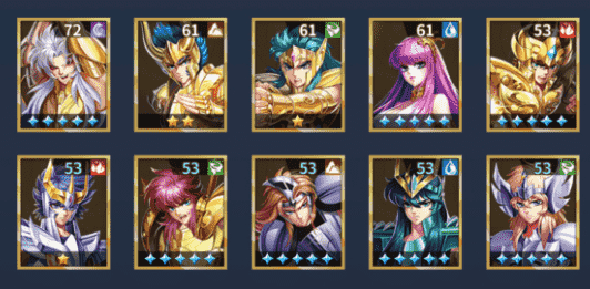 圣斗士星矢正义传说4-40通关阵容