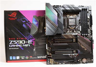规格超华丽华硕 ROG STRIX Z590-E GAMING WIFI 主机板开箱