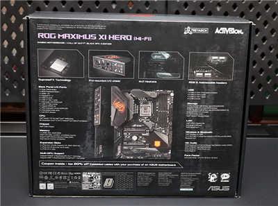 华硕 ROG MAXIUMS XI HERO 电竞主机板开箱分享(1)